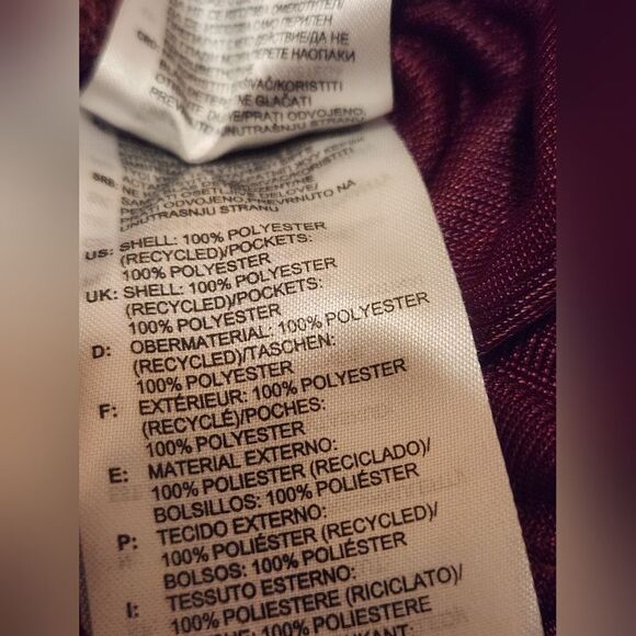 Adidas M Burgundy Logo Elastic Waist Cord Pockets Men's Sport Shorts - Picture 9 of 9